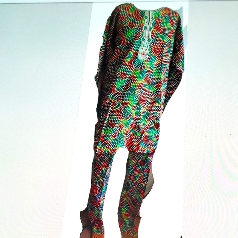 AFRICAN SHIRT AND PANT BUBA AND SOKOTO FOR MEN AND YOUTHS MULTI COLOR